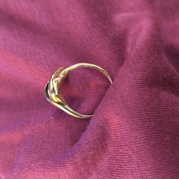 Natalia V Collister calla lily pearl ring sz. 7 - Picture 2 of 6